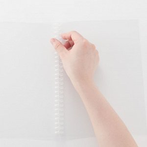 MUJI Refill Notebook Polypropylene Cover – тетрадь-рефилл B5 с обложкой из полипропилена, 26 отверстий