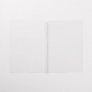 MUJI Refill Notebook Polypropylene Cover – тетрадь-рефилл B5 с обложкой из полипропилена, 26 отверстий