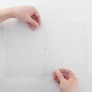 MUJI Notebook Polypropylene Cover – обложка со спиралью из полипропилена А5, 20 отверстий