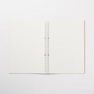 MUJI Refill Notebook – тетрадь-рефилл B5 с крафтовой обложкой, 26 отверстий