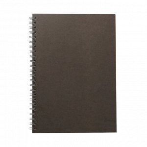 MUJI Double Ring Notebook – тетрадь A5 на двойной спирали, 48 листов, линейка 7 мм