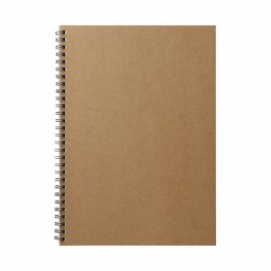 MUJI Double Ring Notebook – тетрадь B5 на двойной спирали, 48 листов, линейка 7 мм