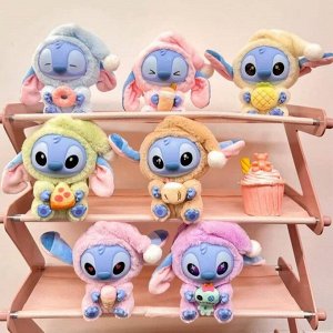 Мягкая игрушка-брелок Стич, игрушка антистресс 15 см