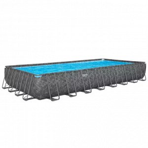 Каркасный бассейн Bestway прямоугольный бассейн 956х488х132см "APX" 365 52231л, песч.фил-нас, лестн, тент, полисферы