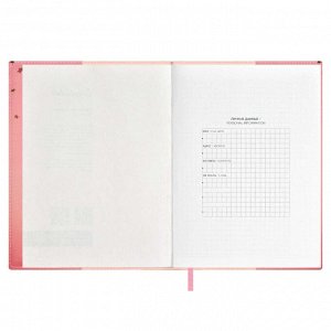 Записная книжка ESCALADA, формат А5+, 120 л., мягкий переплёт, запаянный край, съёмная обложка, искусственная кожа "Наппа", полноцветный дизайн, тиснение фольгой