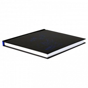 Записная книжка "Notebook", 105х105 мм, 80 листов, твёрдый переплёт, глянцевая ламинация, тиснение фольгой