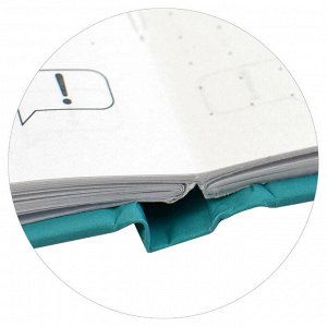 Блокноты "Notebook", 105х105 мм, 48 л, арт. 70124 ЕНОТ И ЛИСА / Блок - белый офсет 65 г/м², дизайнерский блок(точка), твёрдый переплёт 7БЦ, тиснение фольгой, глянцевая ламинация/