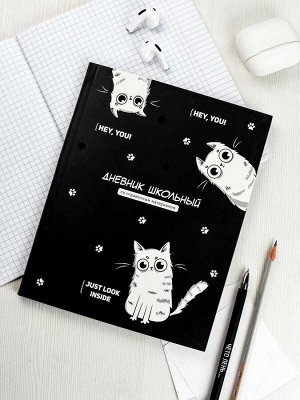 Дневник школьный, А5+, 48 л, интегральный переплёт, выборочный УФ-лак, матовая ламинация
