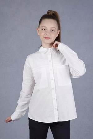 Школьная блузка ДЕВ DMB 5791/5792 белый