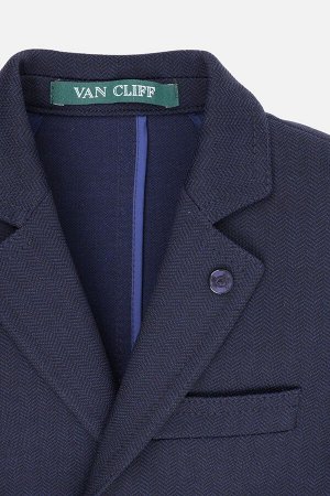 Пиджак школьный МАЛ Van Cliff 89719А Мейсон неви юниор синий
