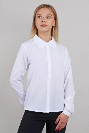 Школьная блузка ДЕВ Deloras 64276С белый