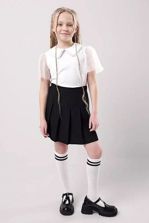 Джемпер школьный ДЕВ CLEVER 757087г белый