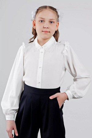 Школьная блузка для девочки Malini 178TL BL