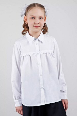 Школьная блузка ДЕВ Malini 446TL BL белый