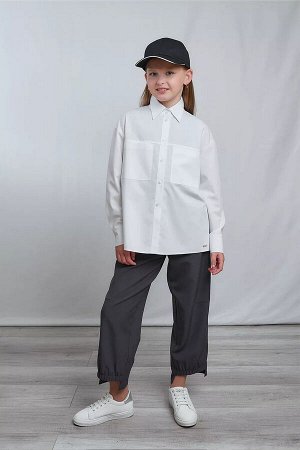 Школьная блузка ДЕВ Germiona 7142-03 белый