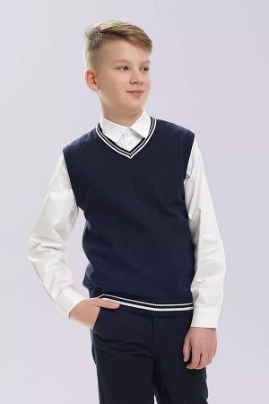Жилет школьный МАЛ CLEVER 904120х т.синий