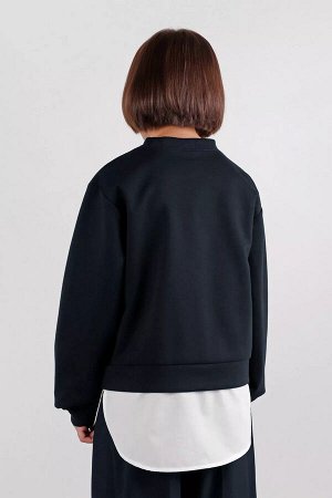 Джемпер школьный ДЕВ Malini 385TK DJ т.синий