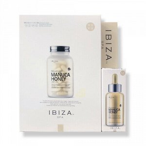 IBIZA SPA Set Manuca Honey Rejuvenation Mask Sheet and Serum  Омолаживающая сыворотка 30мл + маска 10шт