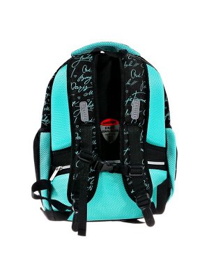 Рюкзак каркасный 38x29x17 см, deVENTE Choice Lite 17L Paris Girl, брелок, для девочки