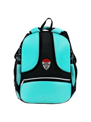 Рюкзак каркасный 38x29x17 см, deVENTE Choice Lite 17L Paris Girl, брелок, для девочки