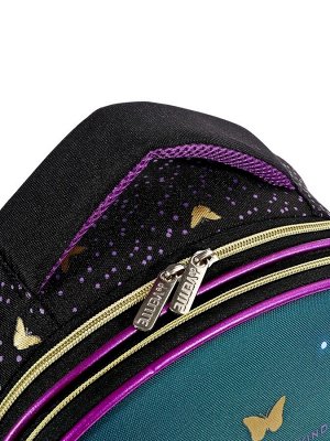 Рюкзак каркасный 38х29х17 см, deVENTE Choice Lite 17L Beautiful Cat, + брелок, для девочки