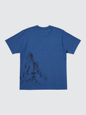 UNIQLO UT - футболка с принтом из аниме «Клинок рассекающий демонов» - 66 BLUE