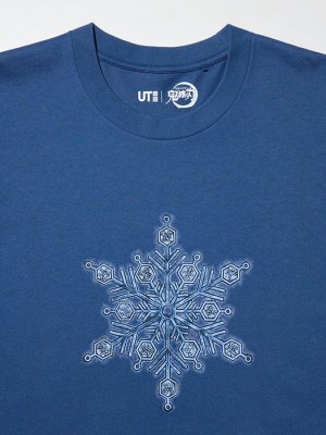 UNIQLO UT - футболка с принтом из аниме «Клинок рассекающий демонов» - 66 BLUE