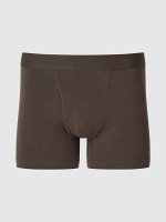 UNIQLO - хлопковые трусы-боксеры - 38 DARKBROWN
