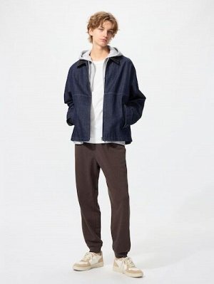 UNIQLO - мягкие cпортивные штаны - 38 DARKBROWN