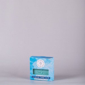 REALGREEN Мыло натуральное "Соленое синее море", 100г.