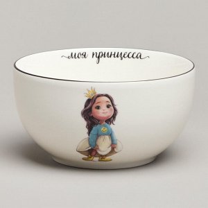 "Принцесса Сервировка: Элегантный Набор Посуды для Маленьких Леди", 1 шт.