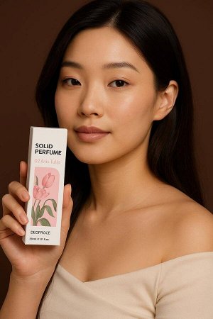 Твердый парфюм в форме бальзама (02 Anis Tulip)Solid Perfume