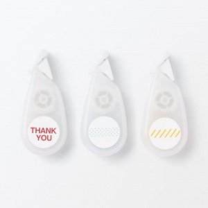 MUJI Decoration Tape “Stripe” – декоративная лента с полосатым узором