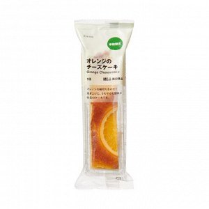 MUJI Orange Cheesecake – чизкейк с долькой апельсина
