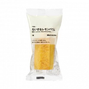 MUJI Mini Lemon Baumkuchen – мини-баумкухен с лимонной цедрой