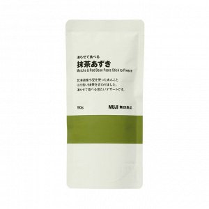 MUJI Matcha & Red Bean Paste Stick to Freeze – замороженный стик-десерт с матча и пастой из красной фасоли