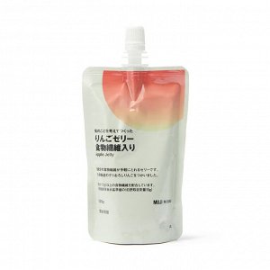 MUJI Apple Jelly with Dietary Fiber – яблочное желе с пищевыми волокнами