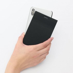 MUJI Tear-Off Memo Pad Grid – блокнот в клетку с отрывными листами, чёрный