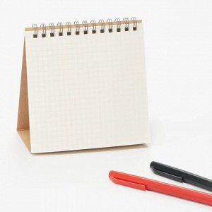 MUJI Stand-Up Memo Pad Grid – настольный блокнот в клетку