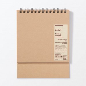 MUJI Stand-Up Memo Pad Grid – настольный блокнот в клетку