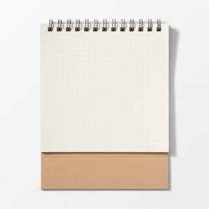 MUJI Stand-Up Memo Pad Grid – настольный блокнот в клетку