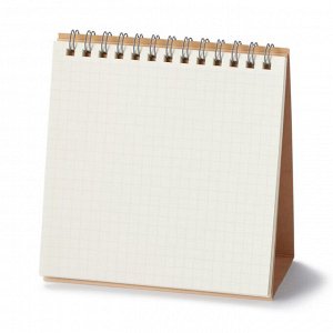 MUJI Stand-Up Memo Pad Grid – настольный блокнот в клетку