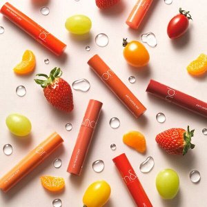 Сочный стойкий глянцевый тинт для губ Rom&Nd Juicy Lasting Tint #08 Apple Brown, 5.5гр