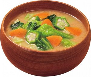 Мисо-суп с овощами Marukome Ryotei no Aji Vegetable Miso Soup