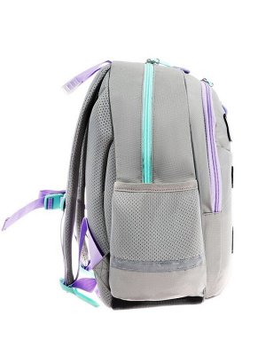 Рюкзак молодежный 37x28x16 см, deVENTE Lifestyle 16L Cats&amp;Boxes, отделение для ноутбука, эргономичная спинка, для девочки