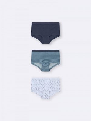 GU Shorts-Style Briefs 3-Pack – женские трусики-шортики, 3 штуки