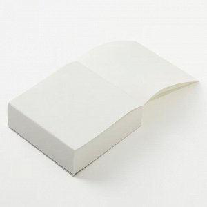 MUJI Block Memo Pad Plain – блокнот для заметок, без разметки