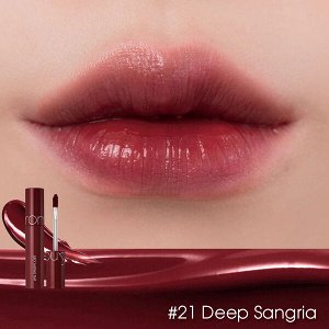 Сочный стойкий глянцевый тинт для губ Rom&Nd Juicy Lasting Tint #21 Deep Sangria, 5.5гр