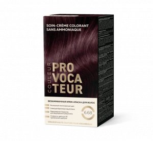 PROVOCATEUR COULEUR Краска для волос 6.68 Пурпурная орхидея (безаммиачная) 40/80/15