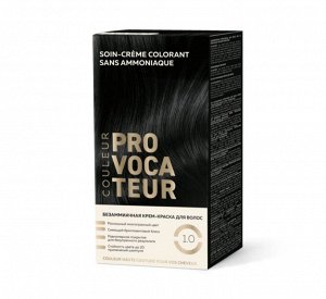 PROVOCATEUR COULEUR Краска для волос 1.0 Идеальный черный (безаммиачная) 40/80/15